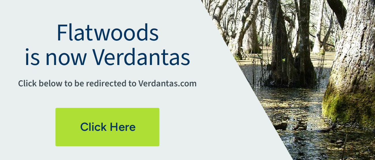 Flatwoods is now Verdantas. Click to be redirected to Verdantas.com.